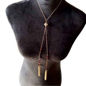 ?GUESS Chunky Tassel Lariat Necklace? NWOT